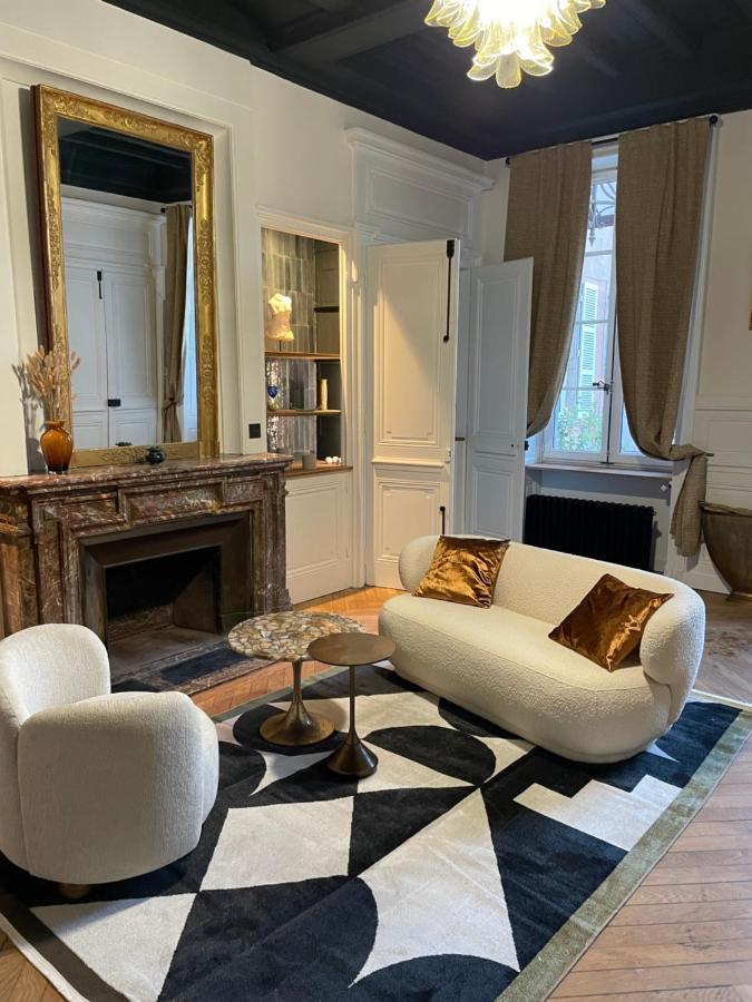 Appartement Chic Et De Caractere ! Saint-Cyr-au-Mont-d'Or Luaran gambar